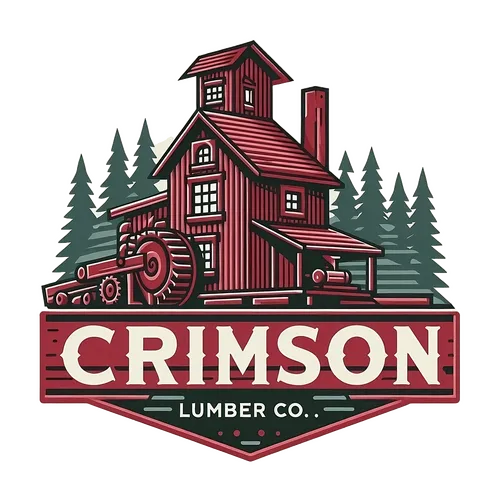 Crimson Lumber Company Logo